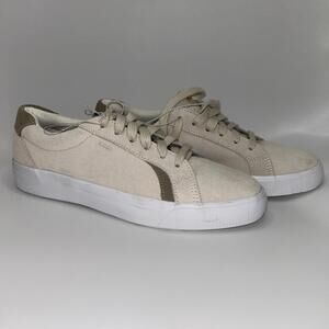 New Keds Pursuit Suede Beige Shoes Sz 7.5 Womens Low Top Casual Shoes